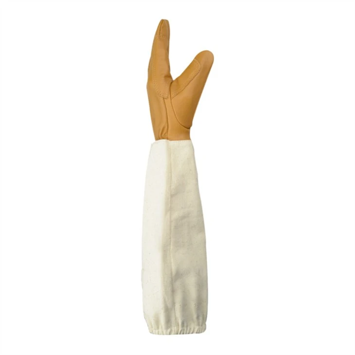 Leather Safety Gloves Insulated Beekeeping