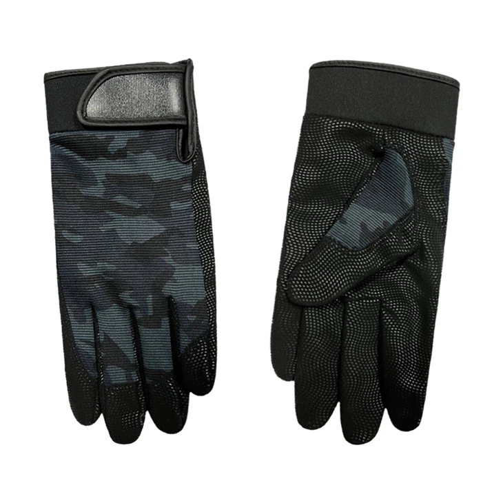 دستکش مشکی با روکش Pu